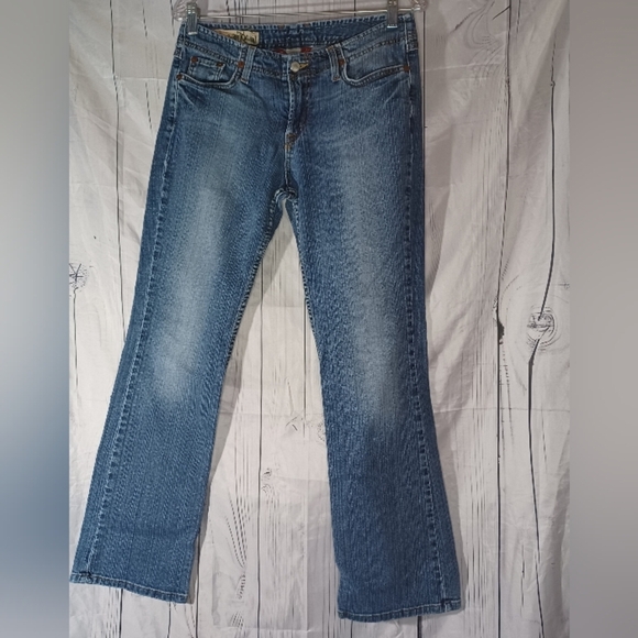Vintage Lucky Brand Low Rise Boot Cut  Classic Blue Women's Jeans - Picture 1 of 15